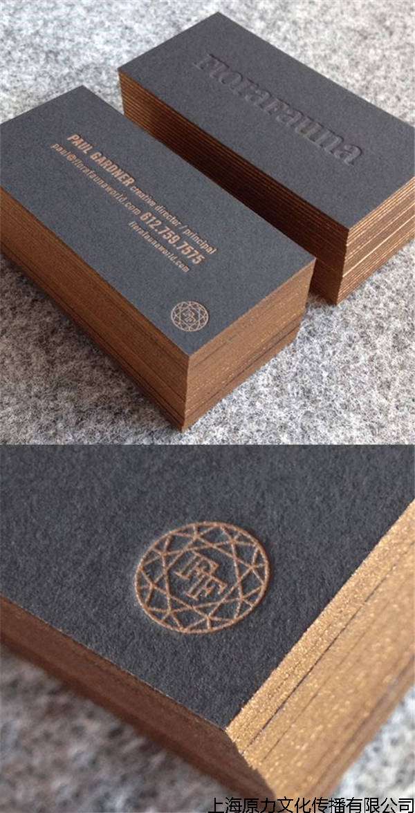 凸版印刷名片设计